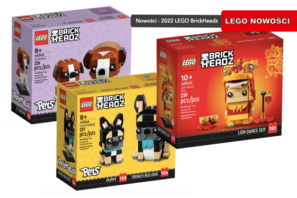 2022 LEGO BrickHeadz – Nowości