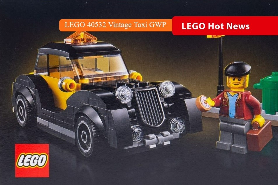 LEGO GWP 40532 – Vintage Taxi