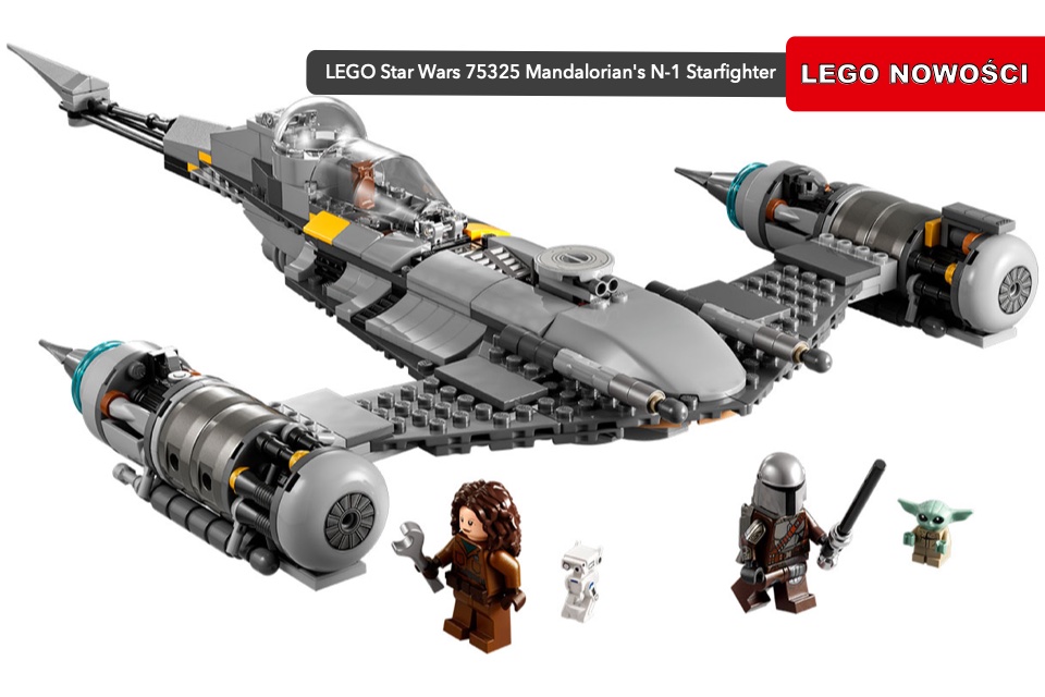 LEGO Star Wars 75325 Mandalorian’s N-1 Starfighter