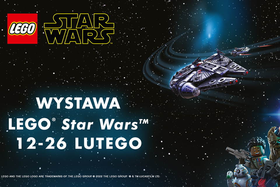 Kosmiczna wystawa LEGO Star Wars w Lublinie