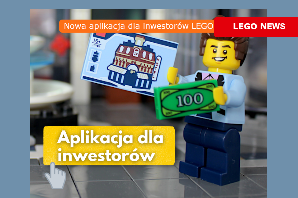 Aplikacja dla inwestorów na rynku LEGO