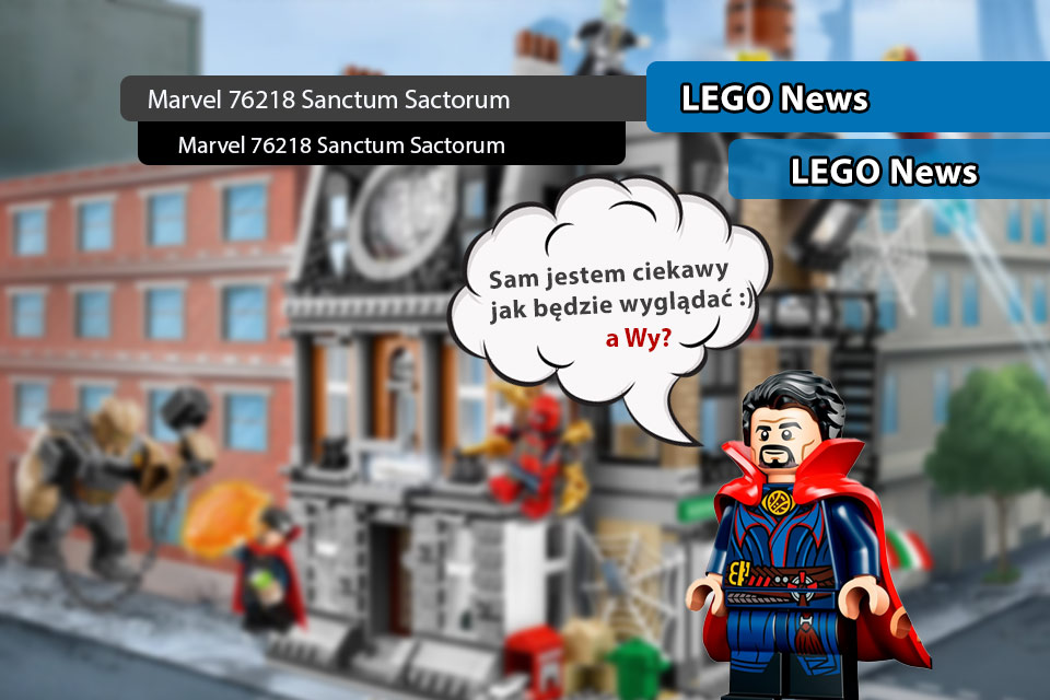LEGO 76218 Marvel Sanctum Sactorum 18+