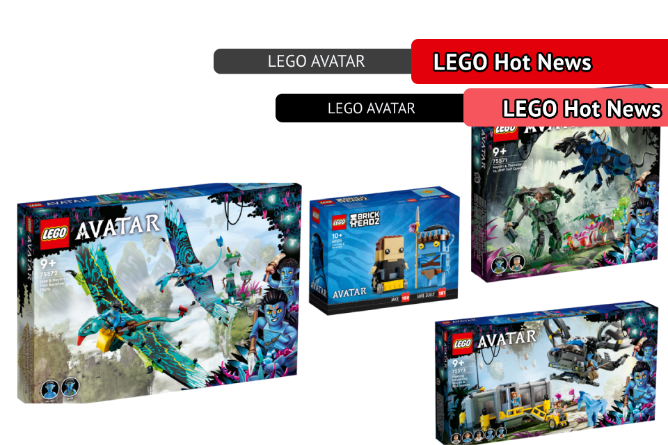 Cztery nowe zestawy LEGO Avatar!