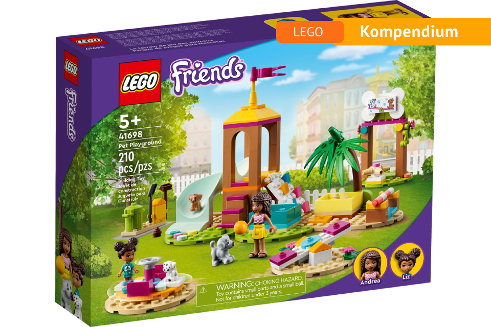 LEGO 41698 Friends Plac zabaw dla zwierzątek (