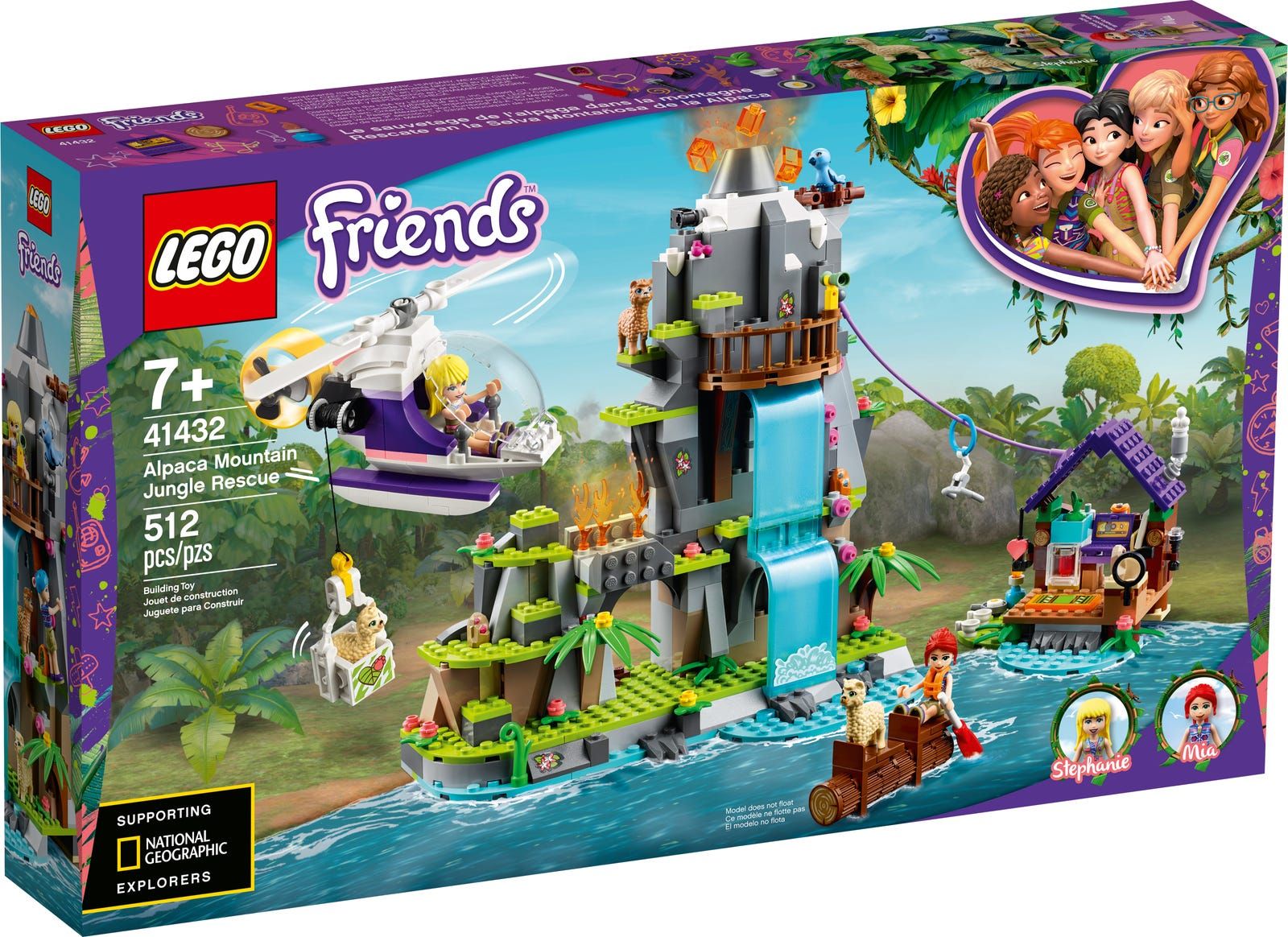 LEGO® 41432 Friends – Na ratunek alpakom