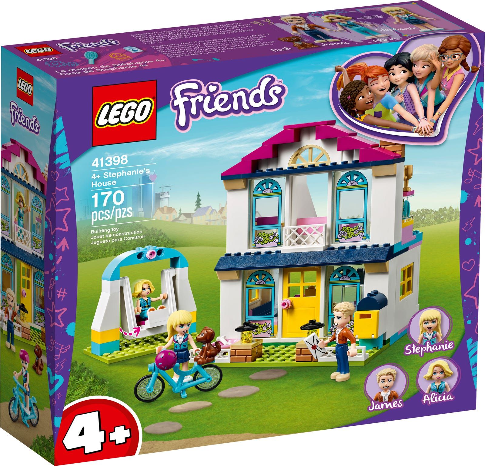 LEGO® 41398 Friends – Dom Stephanie 4+