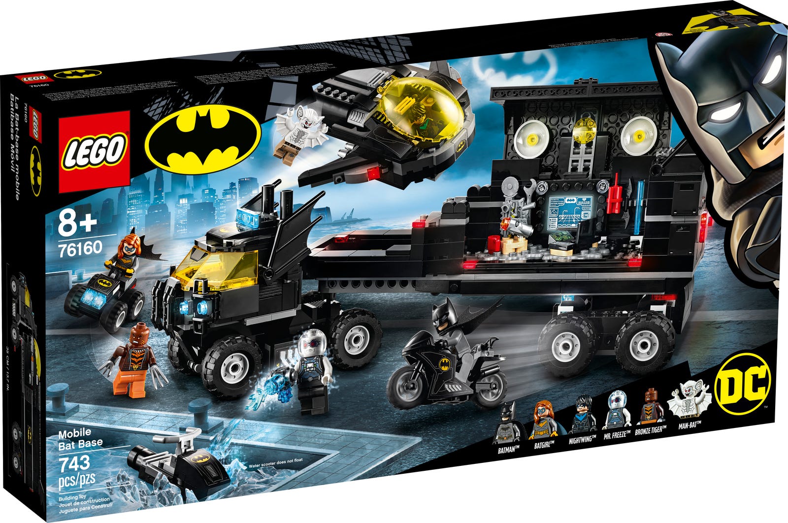 LEGO® 76160 DC Super Heroes – Mobilna baza Batmana