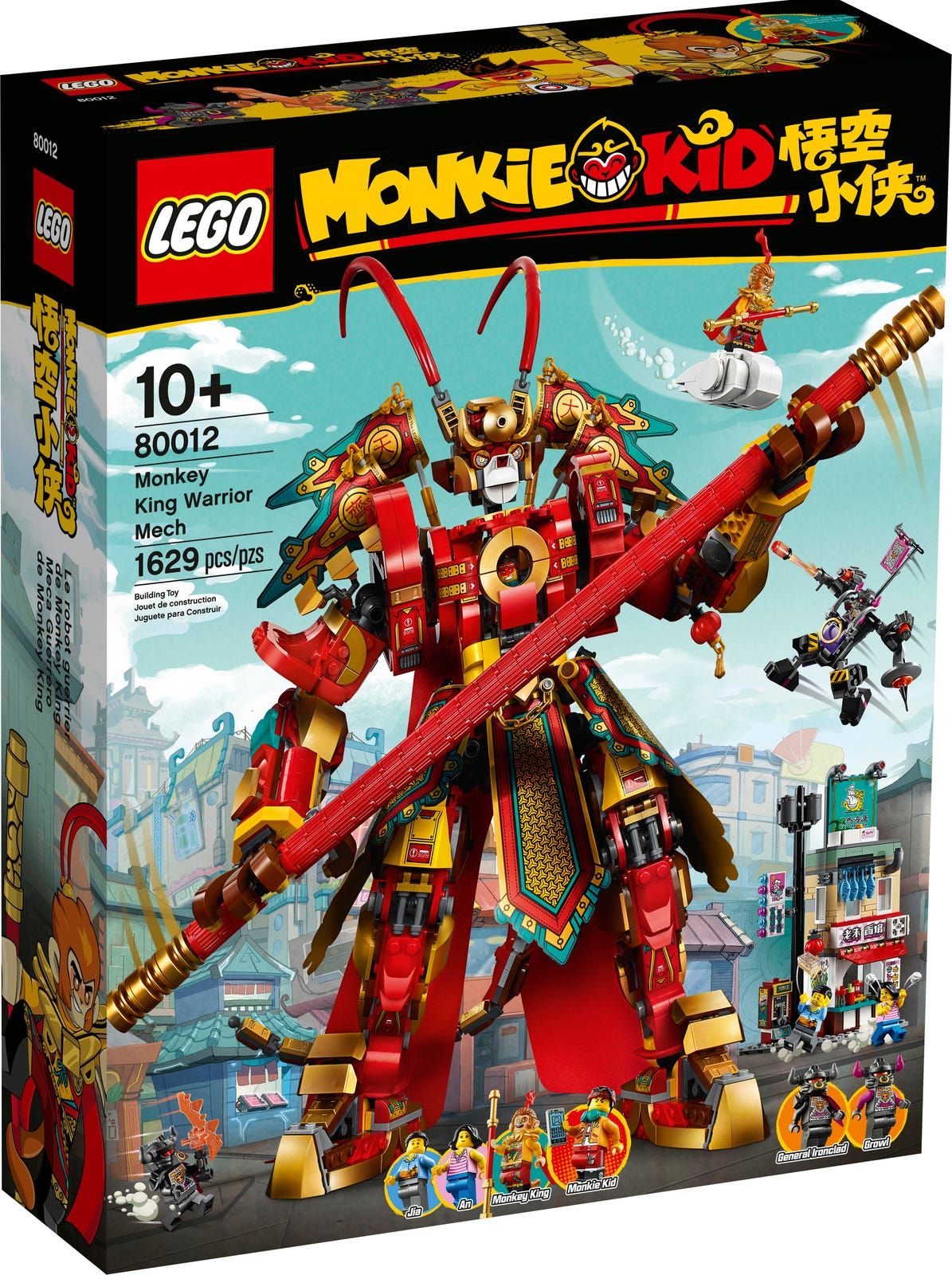 LEGO® 80012 Monkie Kid – Bojowy mech Monkey Kinga