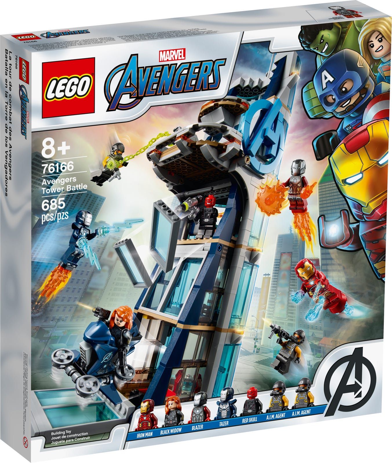 LEGO® 76166 Marvel Super Heroes – Walka o Wieżę Avengersów