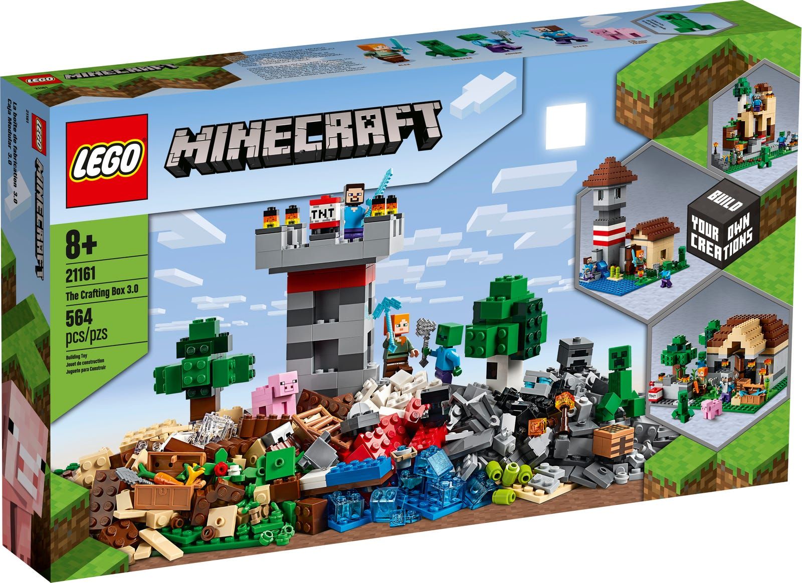 LEGO® 21161 Minecraft – Kreatywny warsztat 3.0