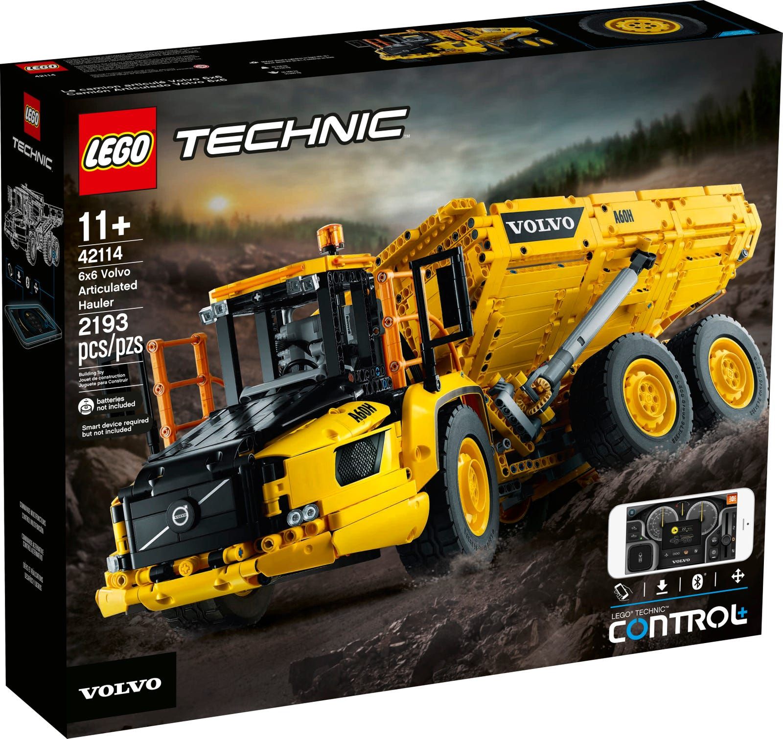 LEGO® 42114 Technic – Wozidło przegubowe Volvo 6×6