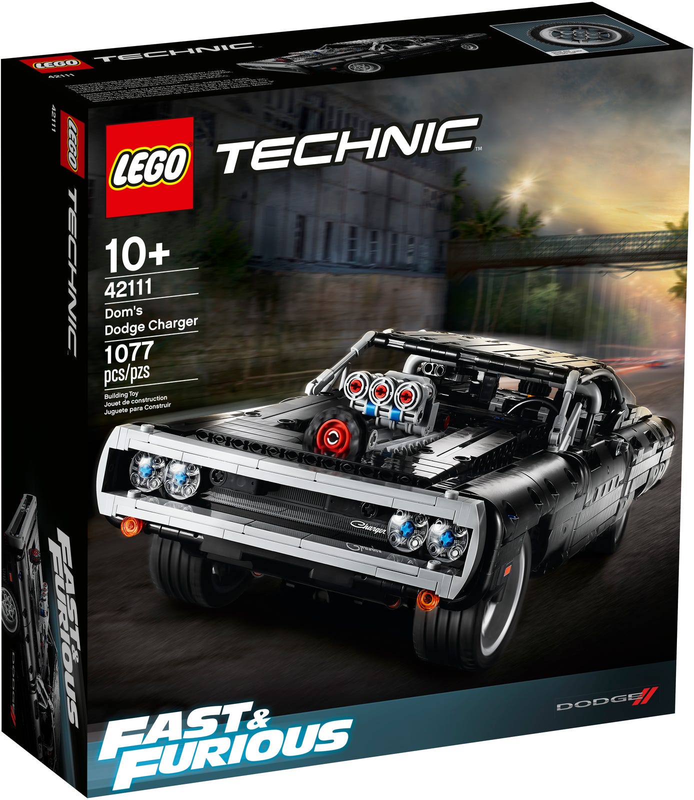 LEGO® 42111 Technic – Dom’s Dodge Charger