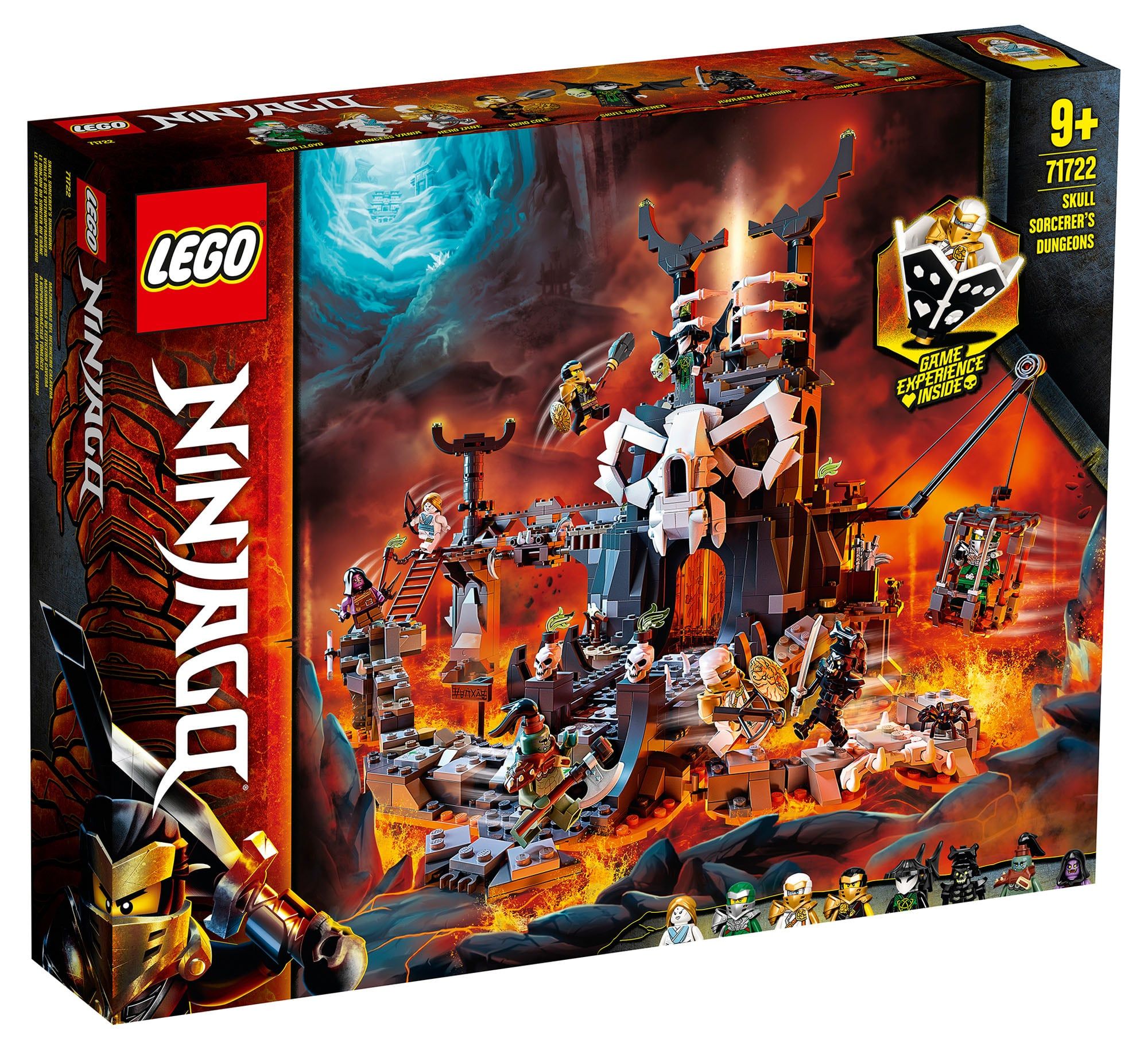 LEGO® 71722 Ninjago – Lochy Szkieletowego Czarownika