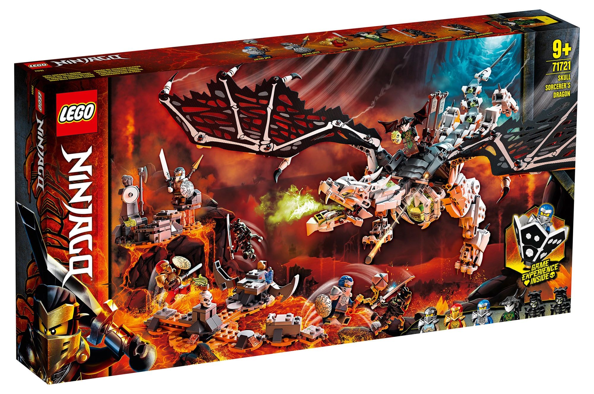 LEGO® 71721 Ninjago – Smok Szkieletowego Czarownika