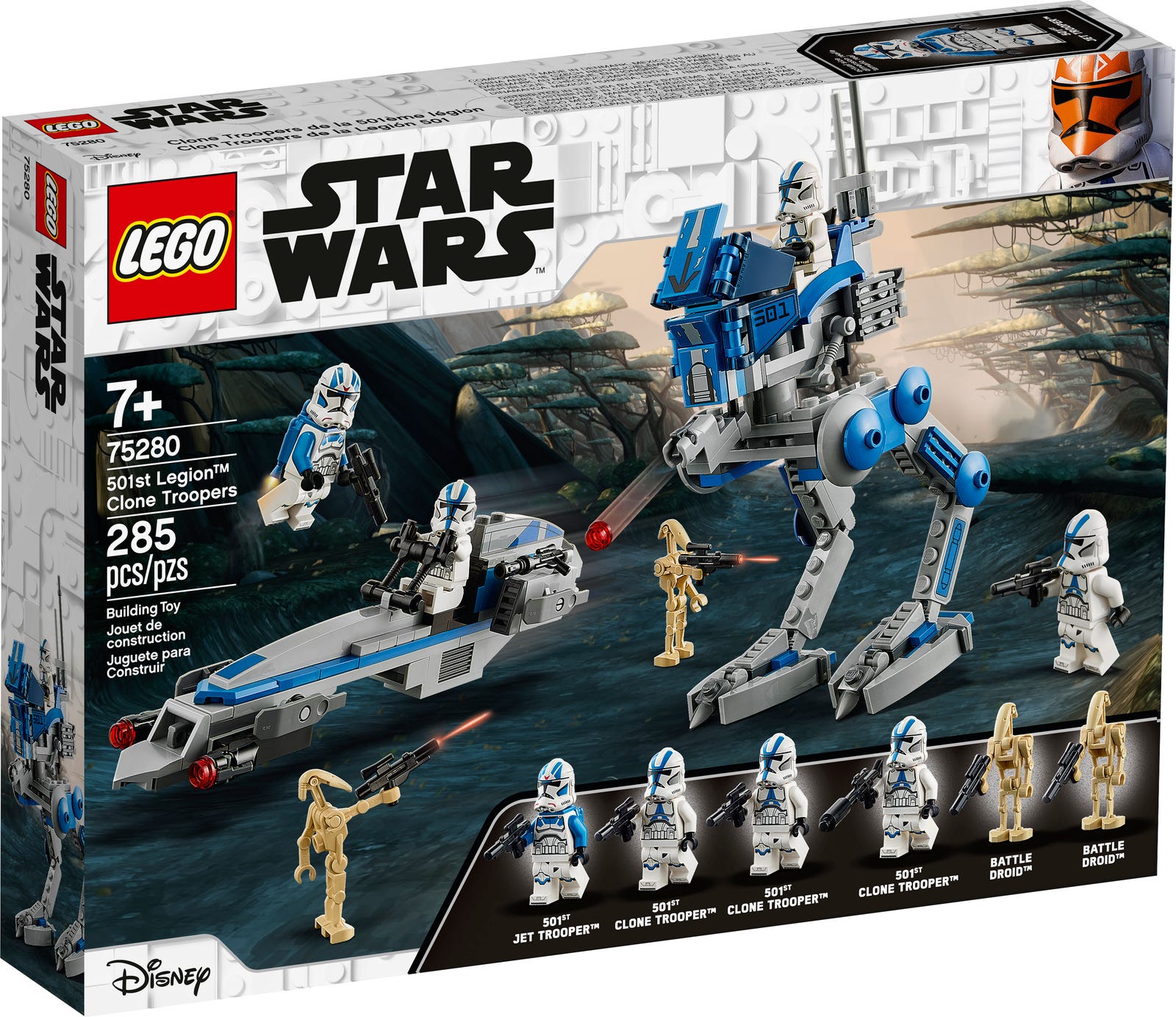 LEGO® 75280 Star Wars – Żołnierze-klony z 501. legionu