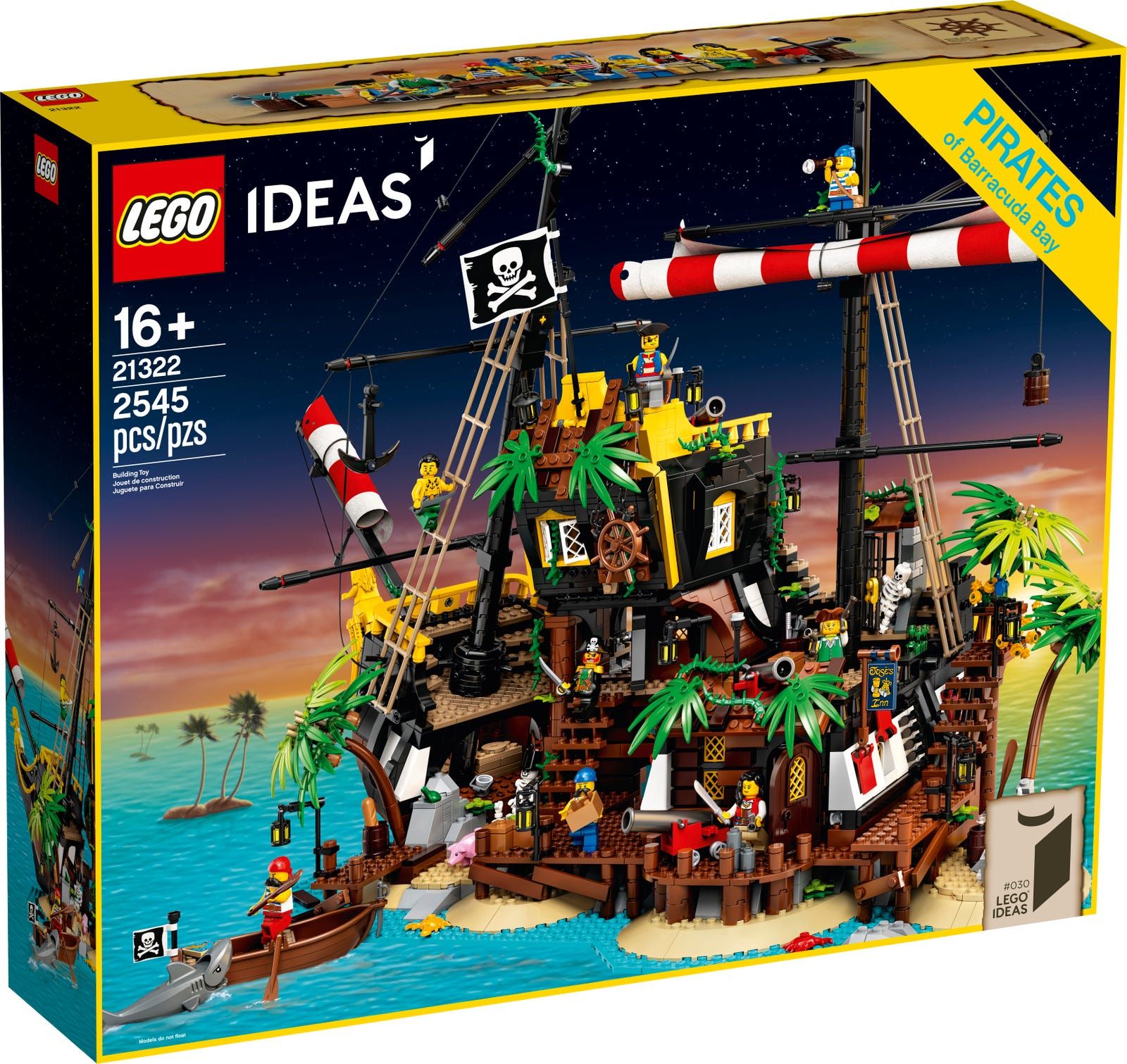 LEGO® 21322 Ideas – Piraci z Zatoki Barakud