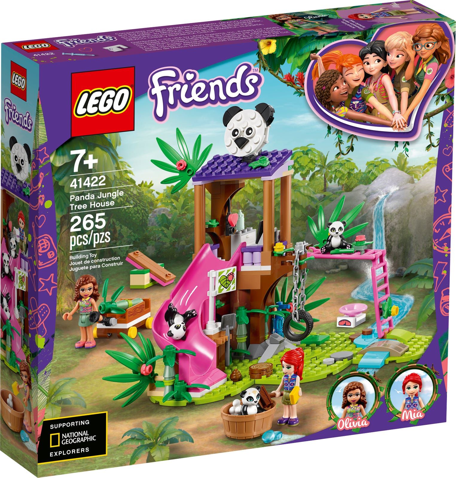 LEGO® 41422 Friends – Domek pand na drzewie