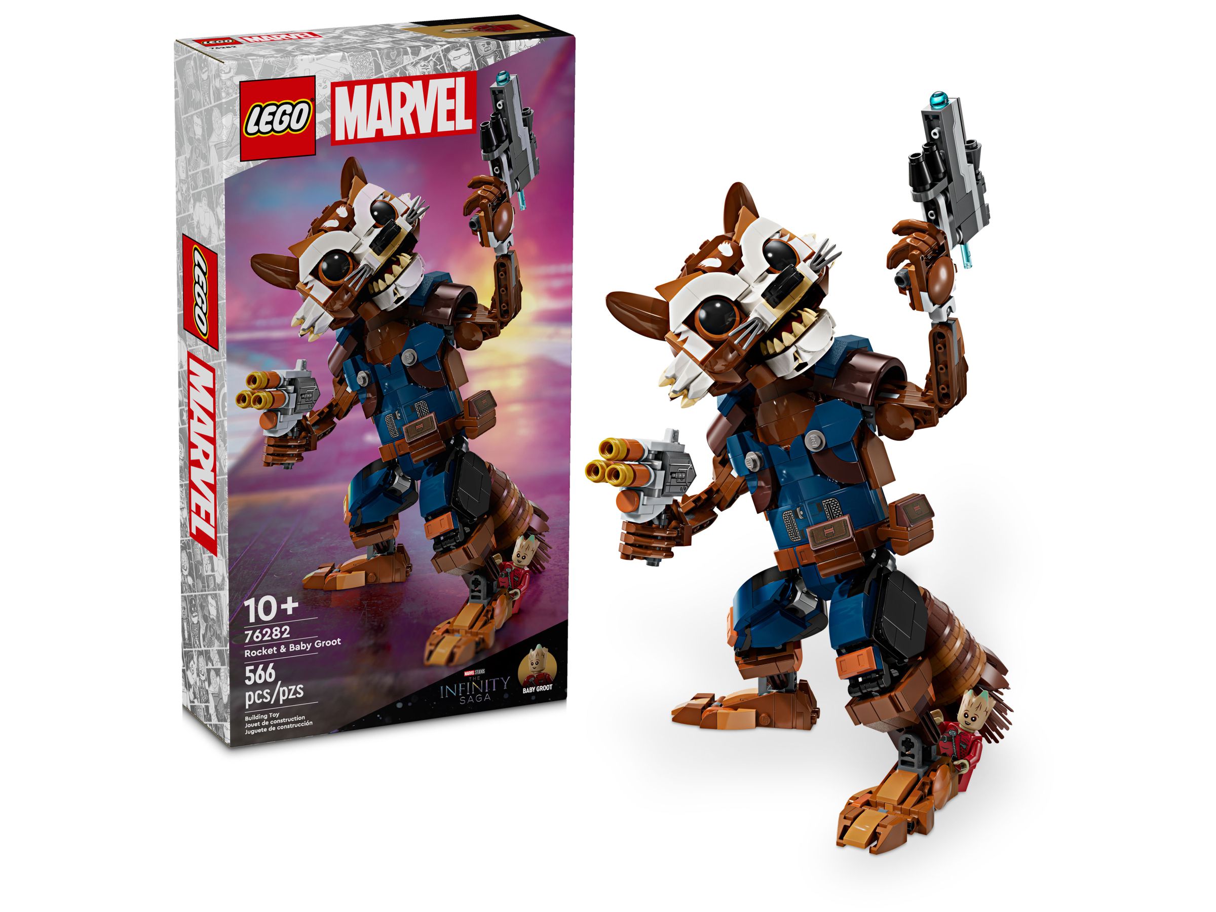 LEGO® 76282 Marvel Super Heroes – Rocketa i Małego Groota