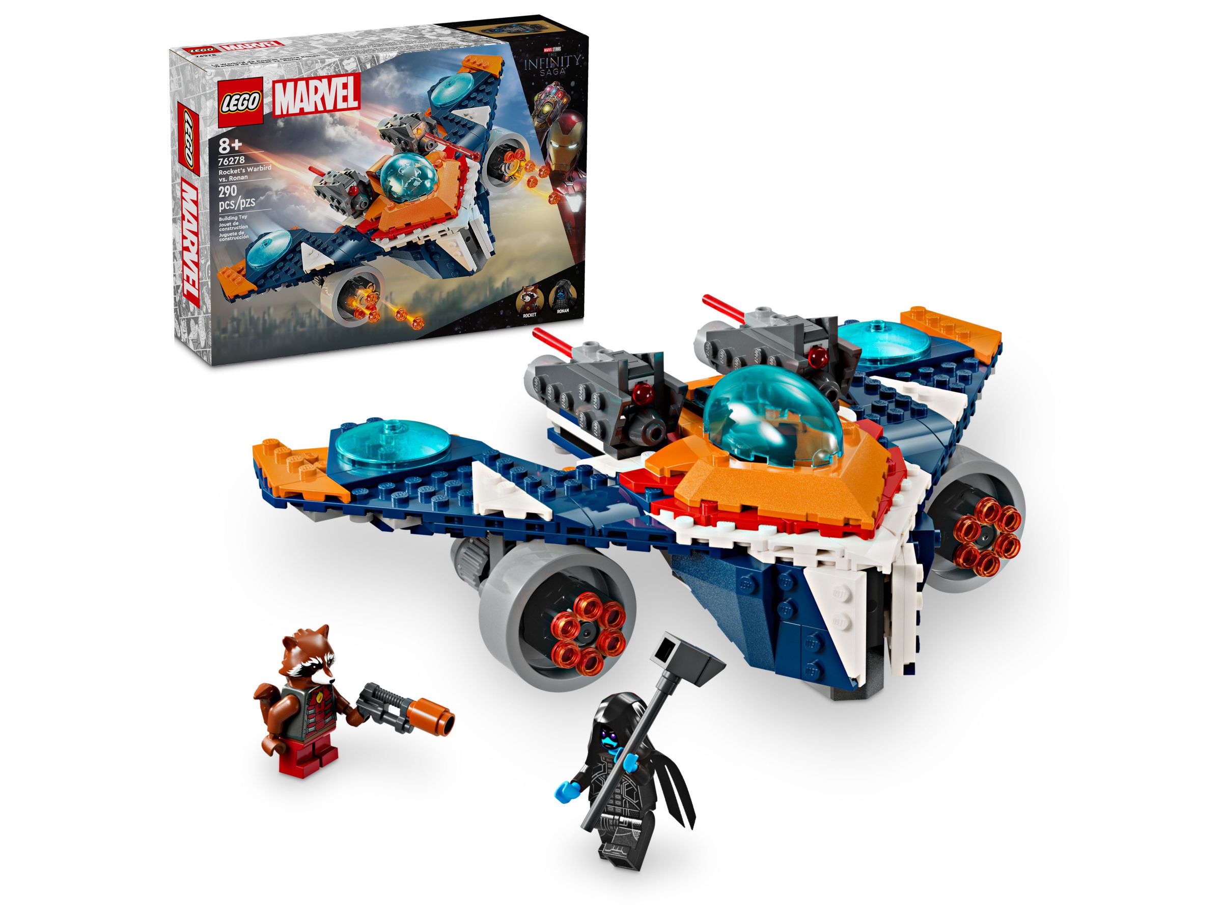 LEGO® 76278 Marvel Super Heroes – Warbird Rocketa vs. Ronan