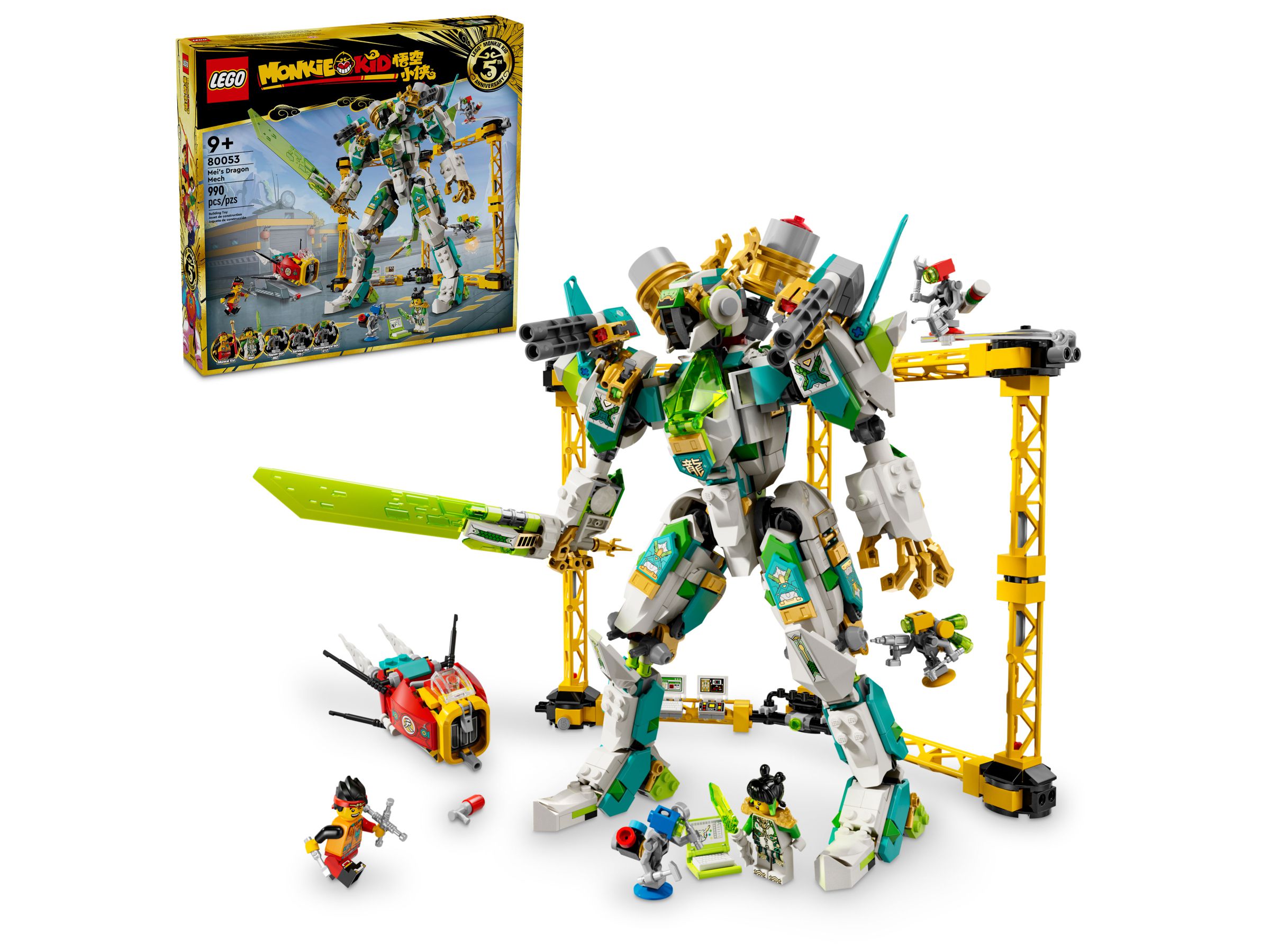 LEGO® 80053 Monkie Kid – Smoczy mech Mei
