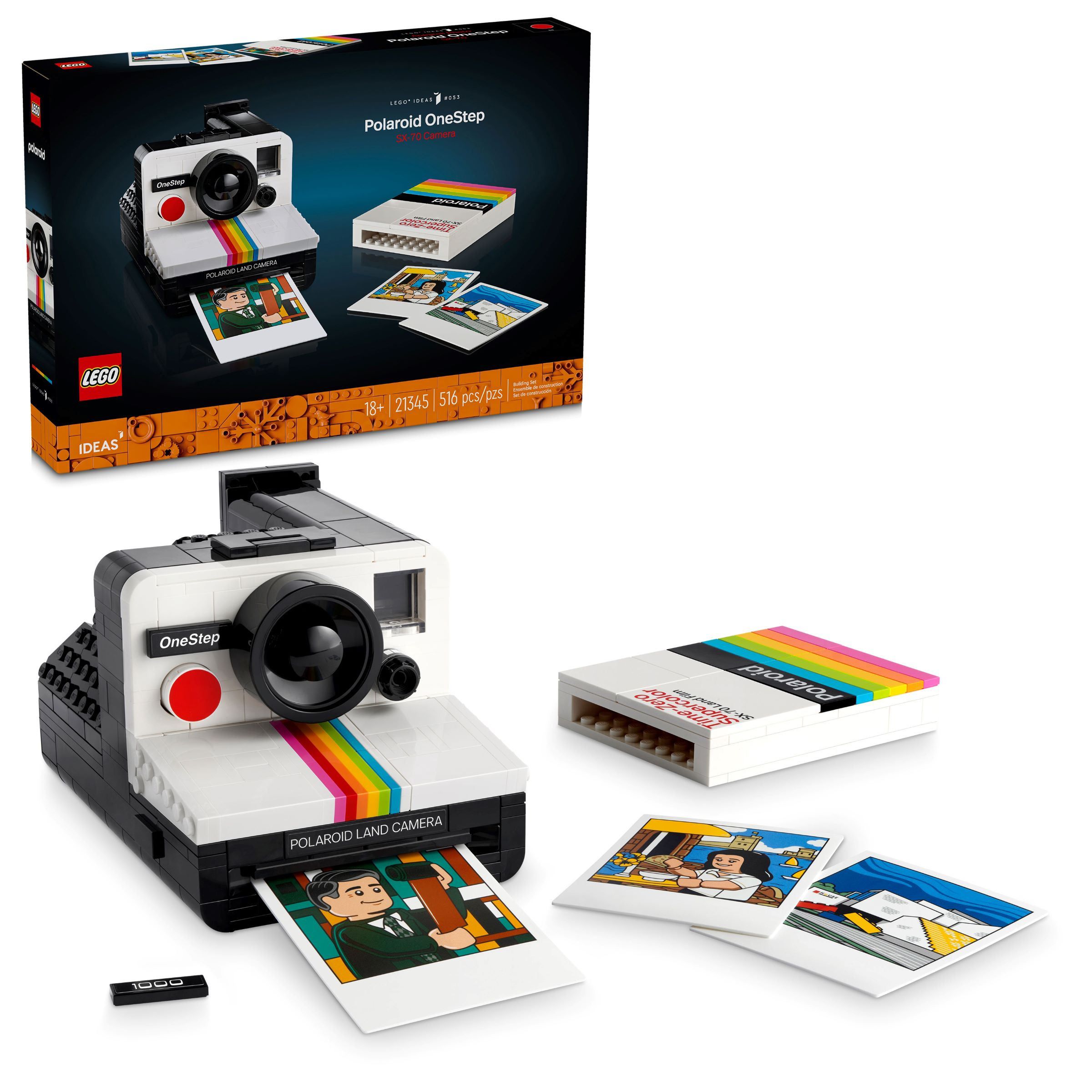 LEGO® 21345 Ideas – Aparat Polaroid OneStep SX-70