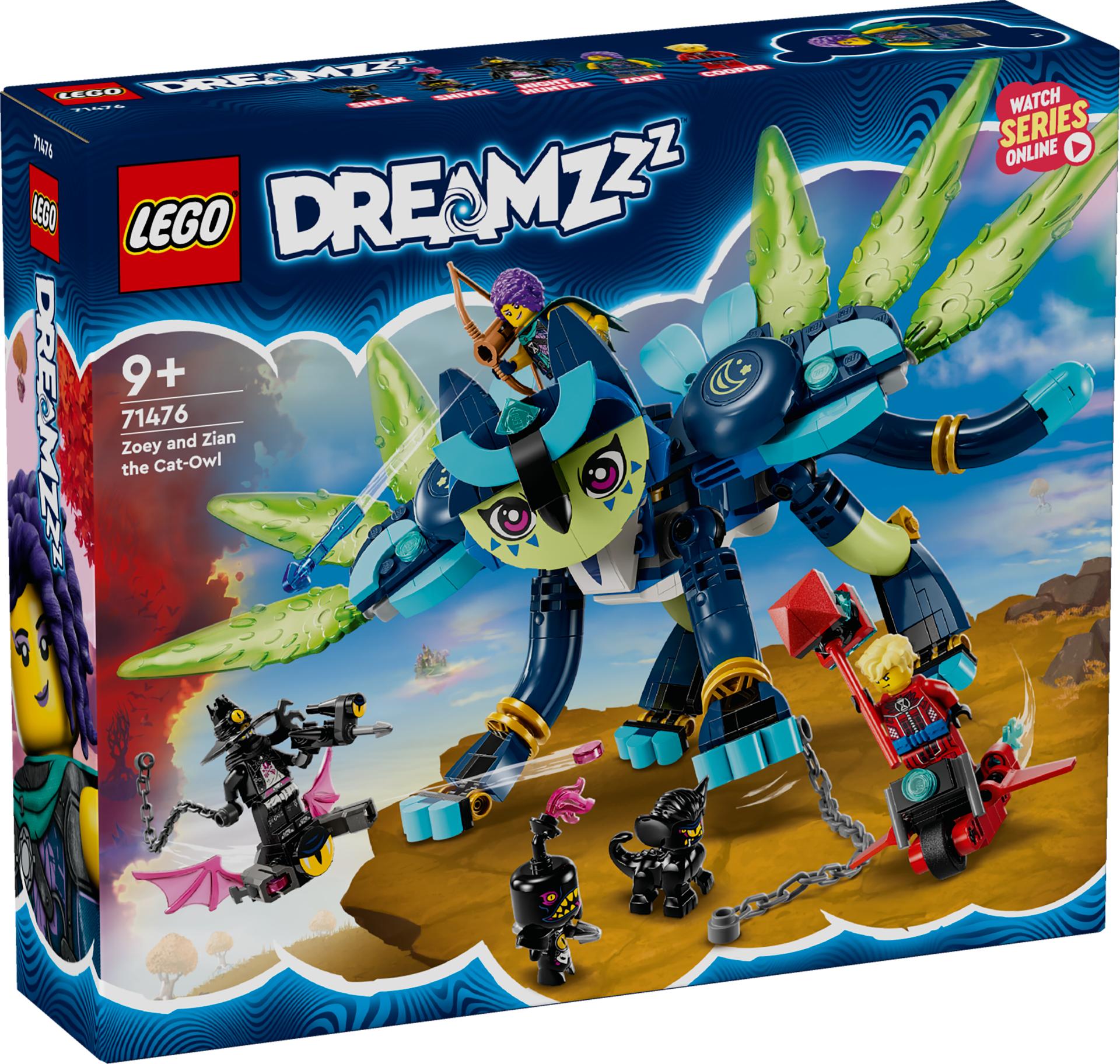 LEGO® 71476 DREAMZzz – Zoey i sowokot Zian