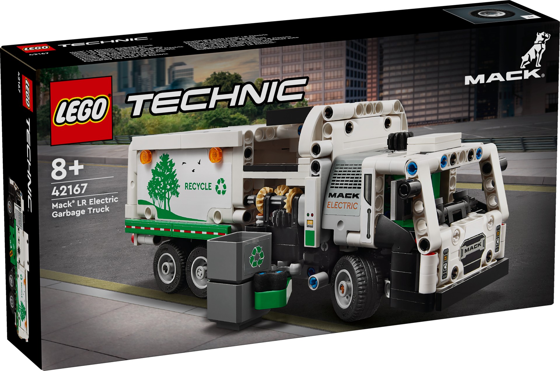 LEGO® 42167 Technic – Śmieciarka Mack LR Electric